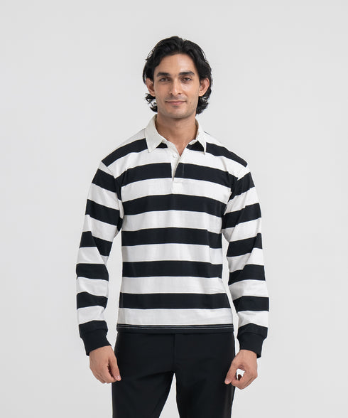 Men's Long Sleeve Rugby Shirt